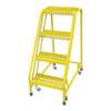 COTTERMAN 1004N1820A3E10B3C2P6 ROLLING LADDER STEEL 40IN. H. YELLOW