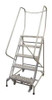 COTTERMAN 1005R2630A1E30B4D3C1P6 ROLLING LADDER STEEL 80IN. H. GRAY