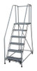 COTTERMAN 1506R1824A1E20B4W4C1P6 ROLLING LADDER STEEL 90IN. H. GRAY