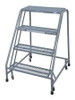 COTTERMAN 1004N3232A1E10B4C1P6 ROLLING LADDER STEEL 40IN. H. GRAY
