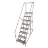 COTTERMAN 1208R1824A1E12B4C1P6 ROLLING LADDER STEEL 110IN. H. GRAY