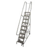 COTTERMAN 1009R1824A6E10B4D3C1P6 ROLLING LADDER STEEL 120IN. H. GRAY