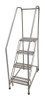 COTTERMAN 1204R3232A3E24B3C1P6 ROLLING LADDER STEEL 70IN. H. GRAY