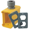 HUBBELL HBL3000 ELECTRICAL OUTLET BOXES & SWITCH BOXES; 