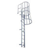 COTTERMAN F14WC C1 FIXED LADDER W/SAFETY CAGE 13 FT H.