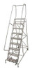 COTTERMAN 1009R2632A2E20B4AC1P6 ROLLING LADDER STEEL 120IN. H. GRAY