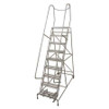 COTTERMAN 1009R2632A1E10B4D3C1P6 ROLLING LADDER STEEL 120IN. H. GRAY