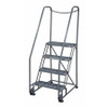 COTTERMAN 4TR18A1E20B8D3C1P6 ROLLING LADDER STEEL 70IN. H. GRAY