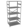 TENNSCO CORP ESP-2436 SHELVING UNIT OPEN 24 IN.D 4 SHELVES