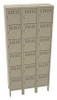 TENNSCO CORP BS6-121212-3SD BOX LOCKER SAND 36IN.WX12IN.DX78IN.H