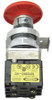 REES 40102-122 EMERGENCY STOP PUSH BUTTON DELRIN RED