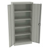 TENNSCO CORP 6615LG STORAGE CAB LIGHT GRAY 30INWX15INDX66INH