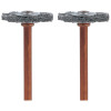 DREMEL 530-02 STAINLESS STEEL BRUSH, 3/4-IN., 2-PK.