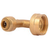 CASH ACME U2276LFA ELBOW DISHWASHER BRS 1/4X3/4IN