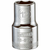 STANLEY DWMT86512OSP METRIC SHALLOW SOCKET, 6-POINT, 1/2-IN. 