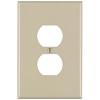 LEVITON 001-86103-000 WALLPLATE 1DUP O/S IVORY      