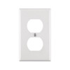 LEVITON M24-88003-WMP WALLPLATE M24 1DUP 10PK WHITE 
