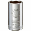 STANLEY DWMT86106OSP METRIC SHALLOW SOCKET, 6-POINT, 1/4-IN. 