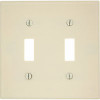 LEVITON 000-78009-000 WALLPLATE 2TOG   LA           