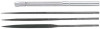 GENERAL TOOLS S477 SWISS PATTERN NEEDLE FILES, 4-PC. SET