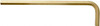 BONDHUS 38112 1/4" HEX, LONG ARM, HEX KEY