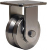 HAMILTON R-WHS-4SVZ RIGID CASTER,WHS SS V-GROOVED