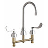 CHICAGO FAUCETS 786-GR2AE35V317AB KITCHEN SINK FAUCET