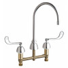 CHICAGO FAUCETS 201-AGN8AE35-319AB CONCEALED KITCHEN SINK FAUCET