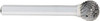 OSG 868-5000-60 BALL BUR SD,SINGLE END,12.00MM,CARBIDE