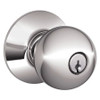 SCHLAGE F51A ORB 625 KNOB LOCKSET MECHANICAL ENTRANCE GRD. 1