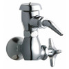 CHICAGO FAUCETS 1300-CP SINGLE INLET COLD WATER FAUCET WITH