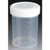 GLOBE SCIENTIFIC 6527 AIRTIGHT CONTAINER 120ML WIDE PK300