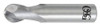 OSG 412-2362-BN BALL END MILL SINGLE END 6.00MM CARBIDE