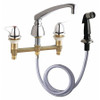 CHICAGO FAUCETS 200-AL8-1000ABCP CONCEALED KITCHEN SINK FAUCET