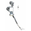 CHICAGO FAUCETS 806-ABCP SINGLE SUPPLY PEDAL BOX WITH EXTENDED