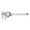 STARRETT 120X-6 DIAL CALIPER- 0-6"- CARBIDE OUTSIDE JAWS