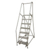 COTTERMAN 1507R2630A2E30B4W4C1P6 ROLLING LADDER 100 IN.H X 30 IN.W RUBBER COTTERMAN 1507R2630A2E30B4W4C1P6 ROLLING LADDER 100 IN.H X 30 IN.W RUBBER