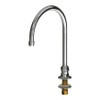 CHICAGO FAUCETS 626-GN8AE36ABCP REMOTE RIGID/SWING GOOSENECK SPOUT