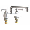 CHICAGO FAUCETS 891-E35ABCP HOT AND COLD WATER SINK FAUCET