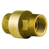 BONOMI 100012LF-1" SPRING CHECK VALVE BRASS 1 FNPT