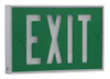 ISOLITE 2040-01-20-G SELF-LUMINOUS EXIT SIGN 20 YR. 1 FACE