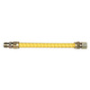 DORMONT MANUFACTURING CO 20C-3132-18 GAS CONNECTOR HOSE 3/8 DIA. YELLOW