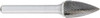 OSG 904-5000 TREE BUR SG,SINGLE CUT,1/2"