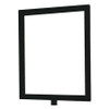 LAWRENCE METAL FRAME-NOSC-33-1114HD-V ACRYLIC SIGN BLACK 14 IN L