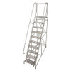 COTTERMAN 1012R2632A2E30B4P6 ROLLING LADDER 162 IN H 59 DEG. RUBBER