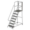 TRI-ARC RWSR107242-XR ROLLING LADDER 7 STEPS LOAD CAP. 450LB.