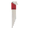 BONDHUS 17046 SET 6 PLATED BALL END L-WRENCHES XL