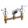 CHICAGO FAUCETS 404-VE39VPABCP CONCEALED HOT AND COLD WATER SINK FAUCET