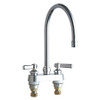 CHICAGO FAUCETS 895-GN8AE3ABCP LAVATORY FAUCET