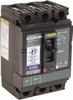 SQUARE D HDL36125SA MOLDED CASE CIRCUIT BREAKER 600V 125A